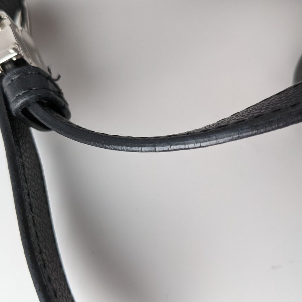 SOLD Chanel Black Leather Uniform Bum Belt Crossbody Bag - Picture 5 of 8